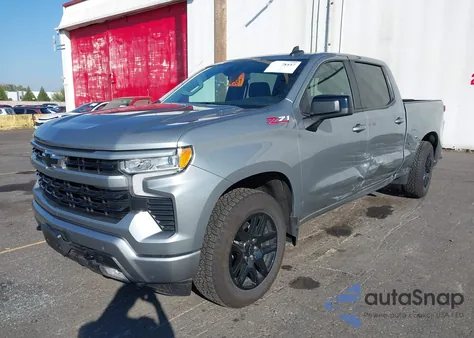 2025 Chevrolet Silverado 1500 4Wd Short Bed Rst from USA, damaged, VIN 1GCUKEE81SZ187030